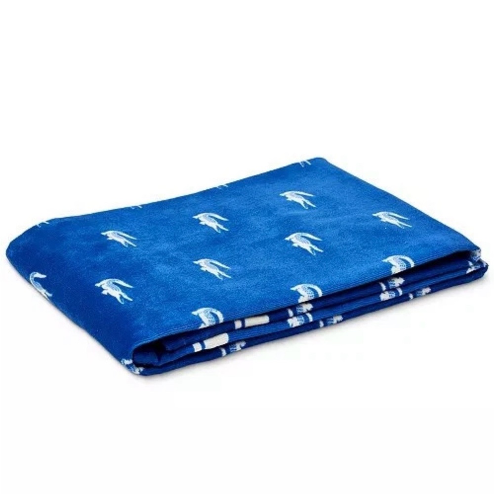 NWT LACOSTE Towel Extra Large 100% Cotton 36" X 72" - Picture 3 of 4